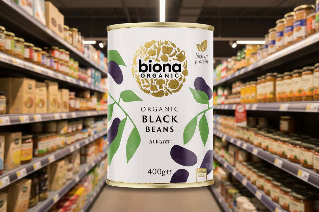 Biona Organic Black Beans - 400g