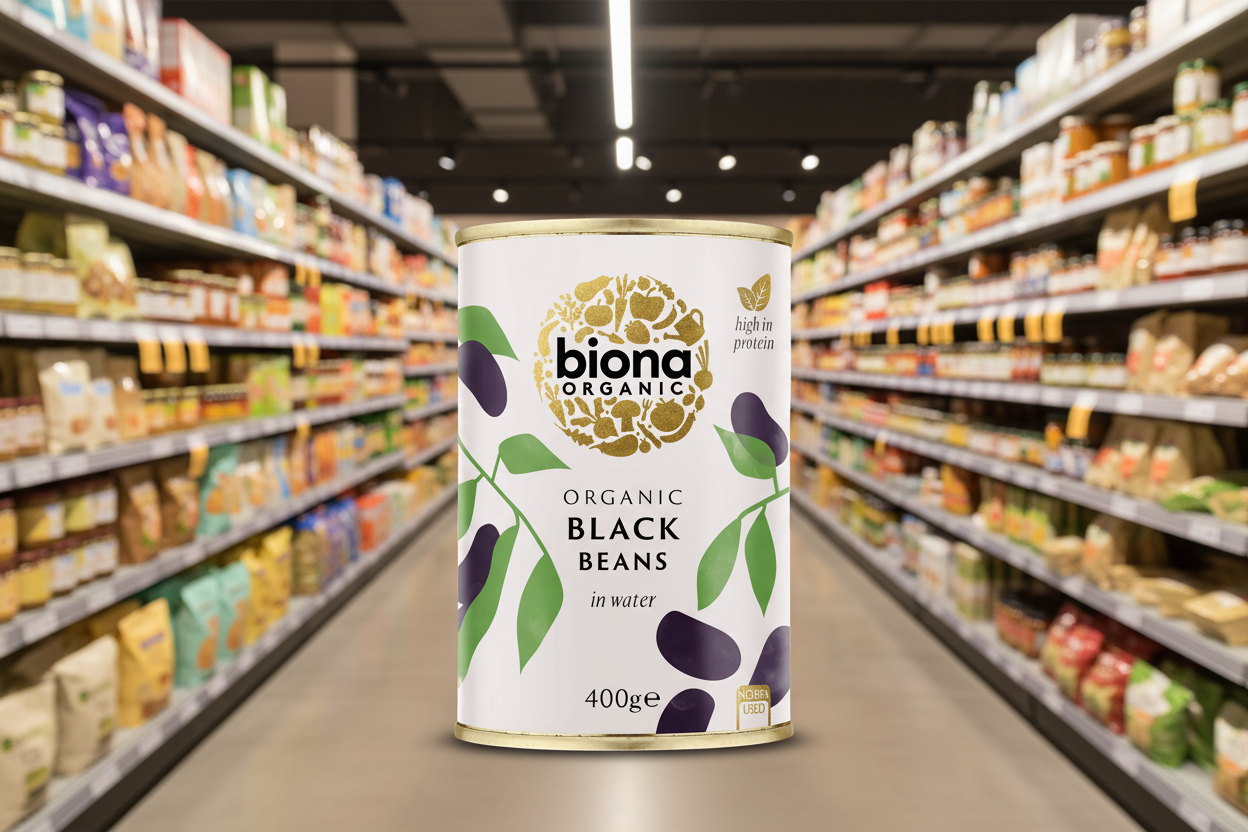 Biona Organic Black Beans - 400g