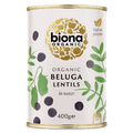Biona Organic Beluga Lentils - 400g