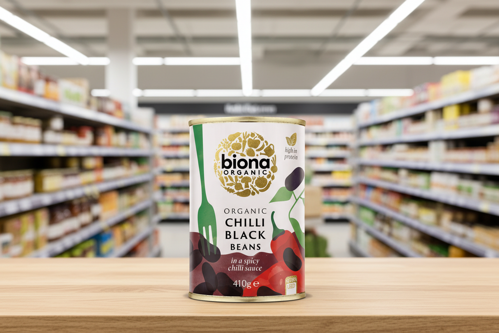 Biona Organic Chilli Black Beans - 410g