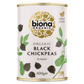 Biona Organic Black Chick Peas - 400g