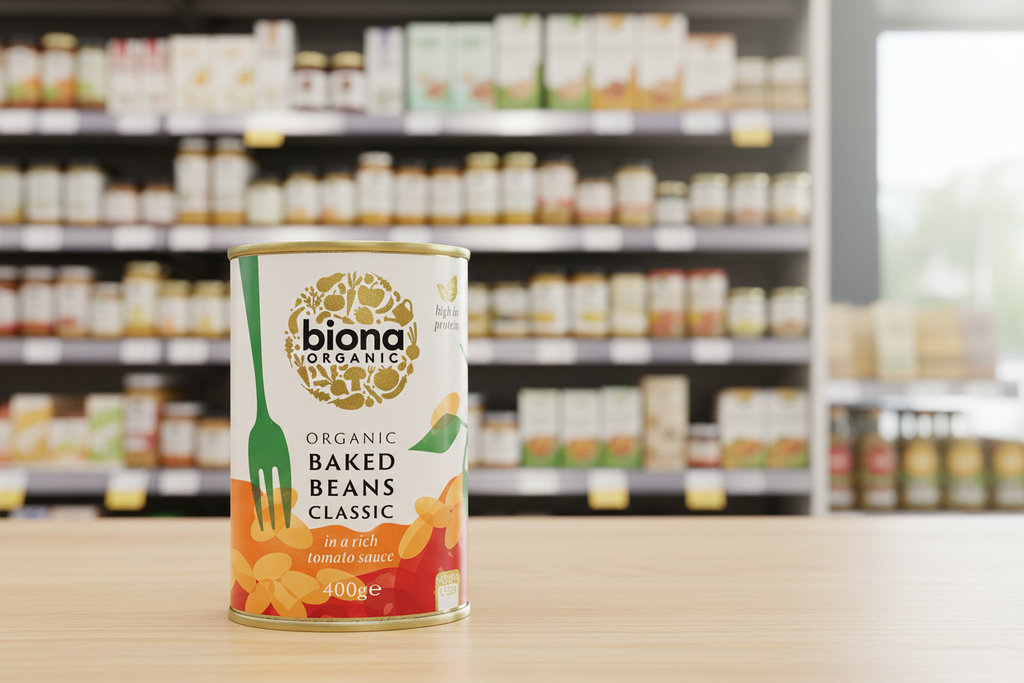 Biona Organic Baked Beans - Can - 400g