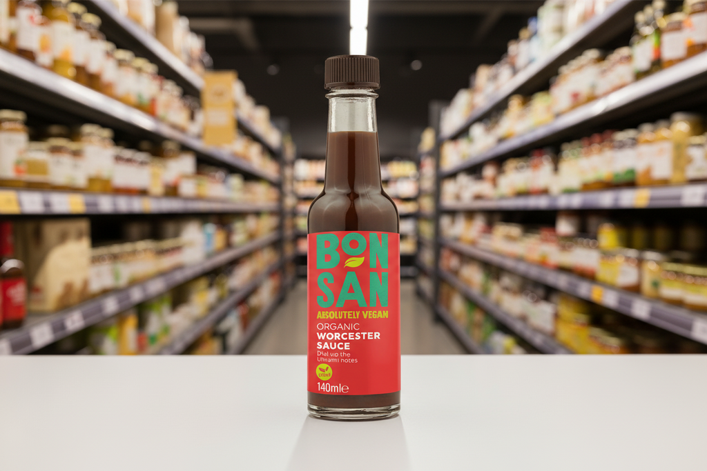 Bonsan Organic Vegan Worcester Sauce - 140ml