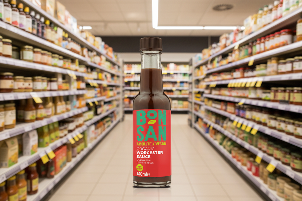 Bonsan Organic Vegan Worcester Sauce - 140ml