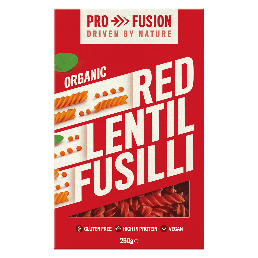 Profusion Organic Red Lentil Fusilli GF - 250g
