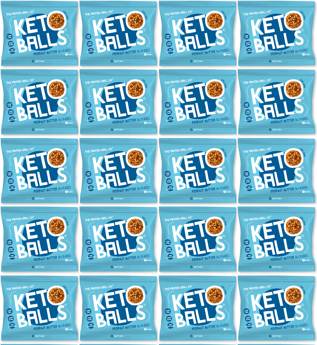 20 x The Protein Ball co P/Butter Blondies Keto Ball - 25g