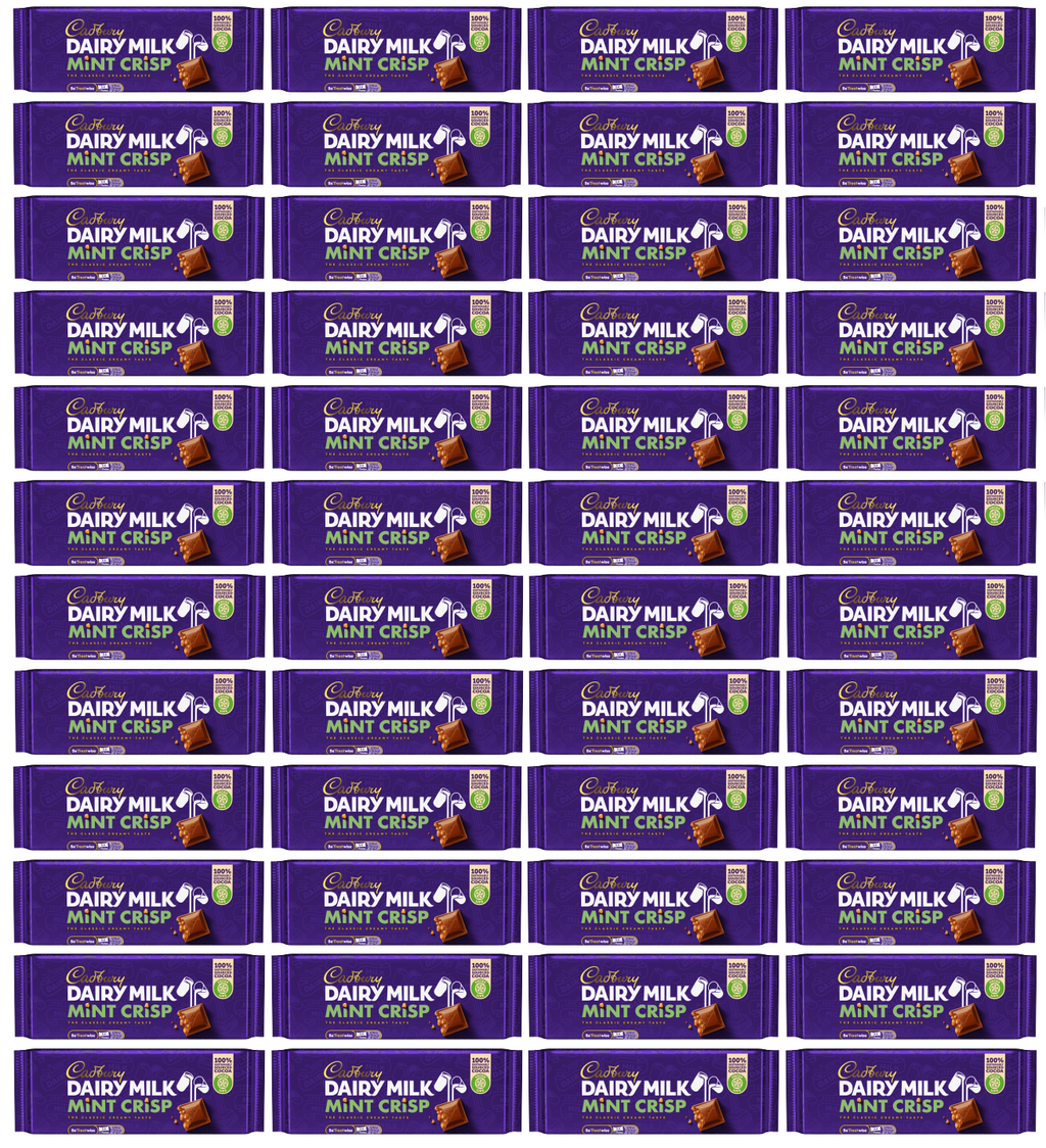 48 x Cadbury Mint Crisp Irish 54Gm