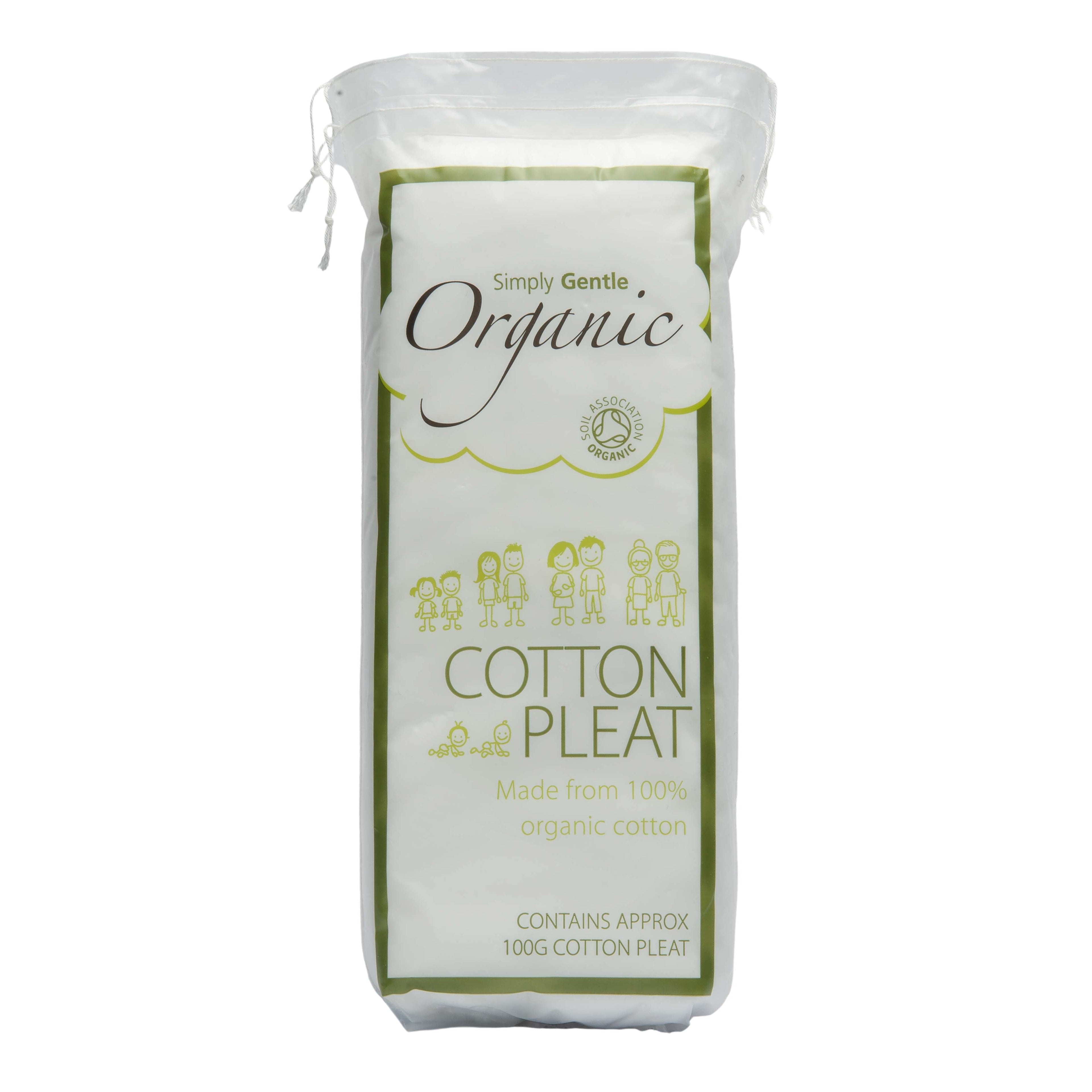 Simply Gentle Org Pleat - 100g
