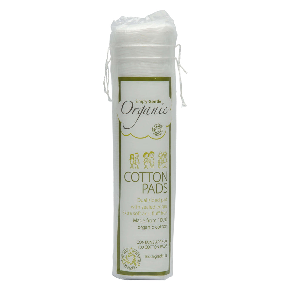 Simply Gentle Org cotton pads - 100pc