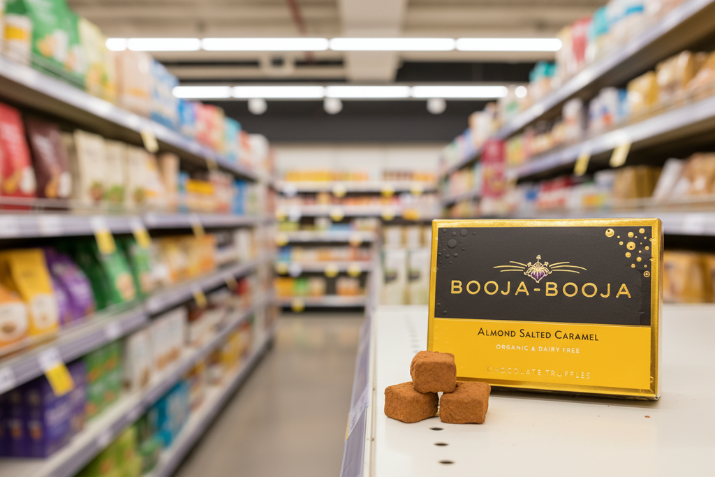 Booja-Booja Almond Salted Caramel Eight Truffle Pack - 92g