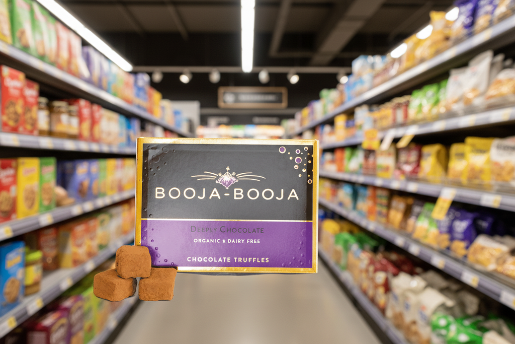 Booja-Booja Deeply Chocolate Eight Truffle Pack - 92g