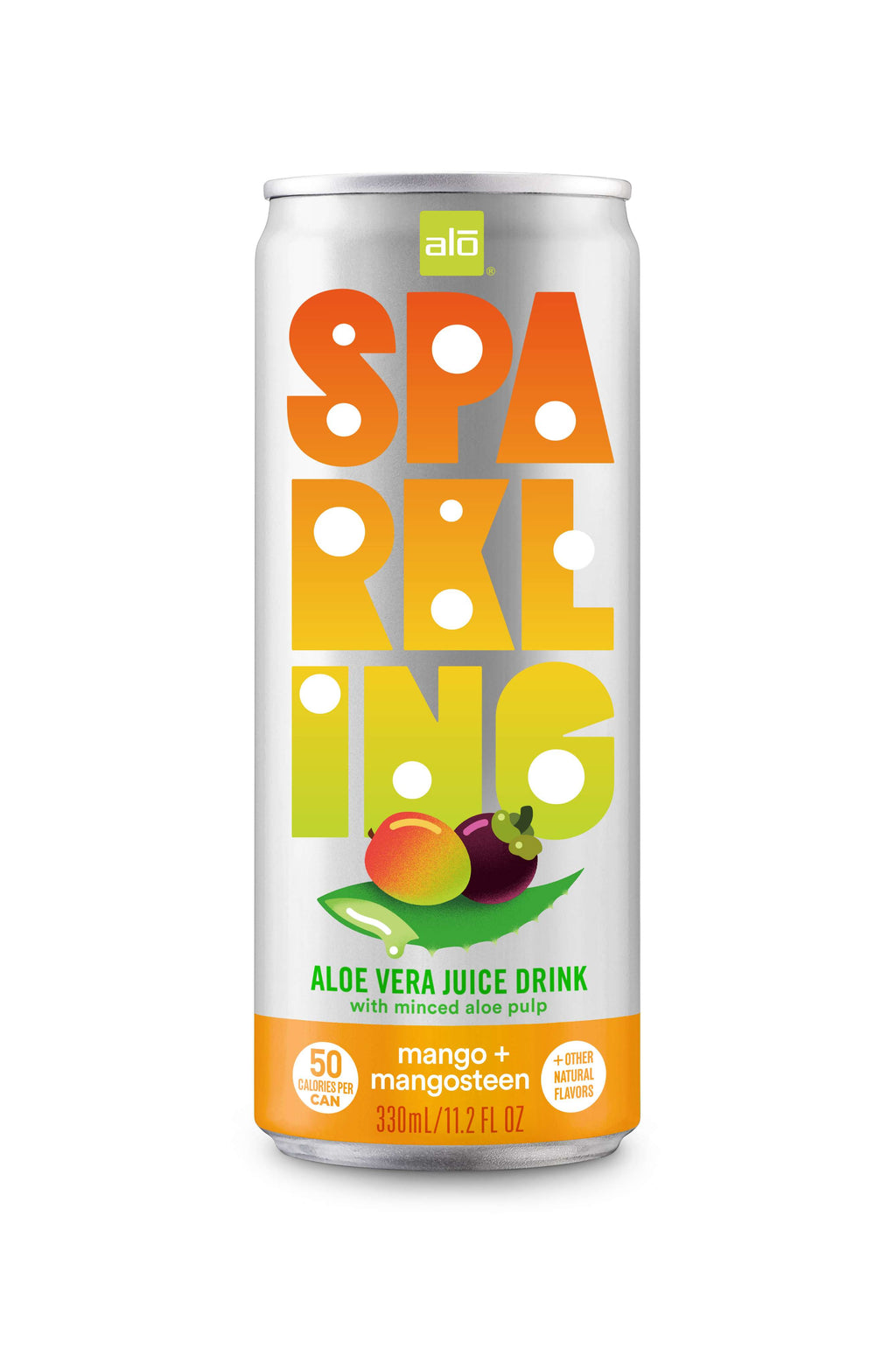 ALO Sparkling with Mango & Mangosteen juice  - 330ml