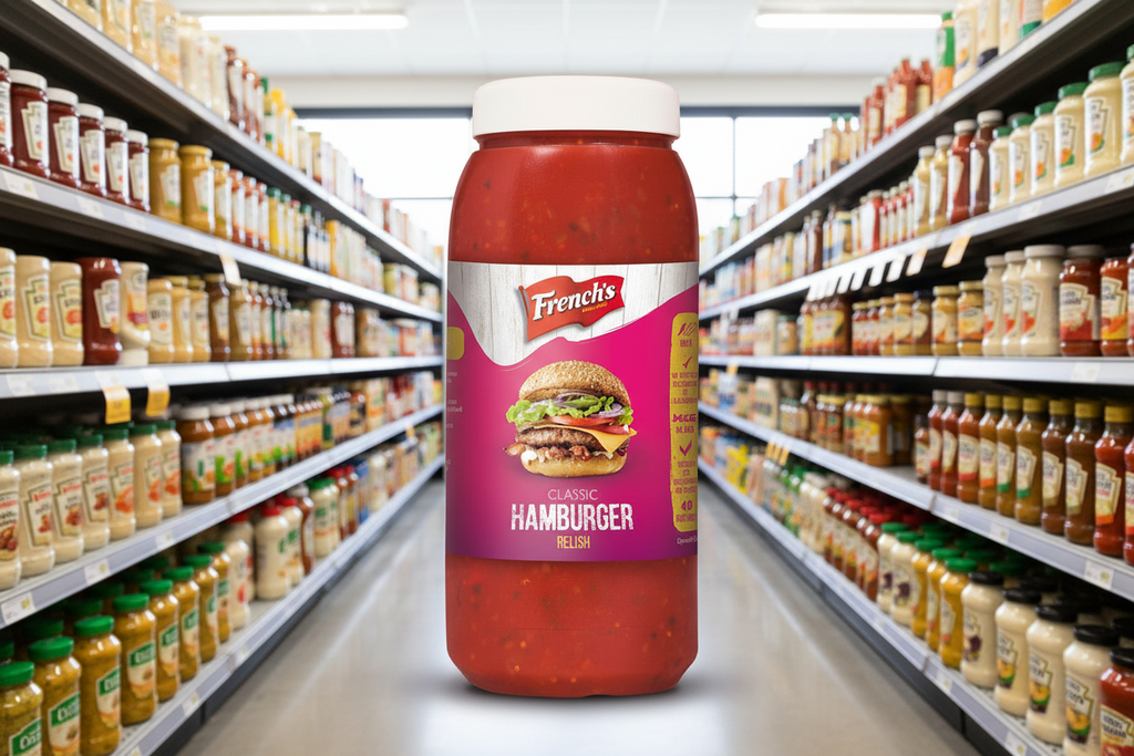 4 x French's Classic Hamburger Relish 2.45Kg
