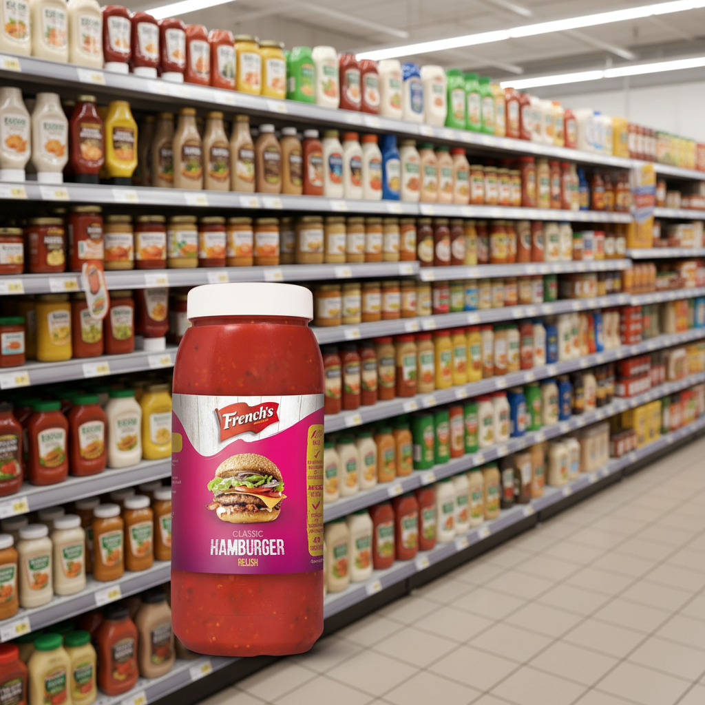 French's Classic Hamburger Relish 2.45Kg