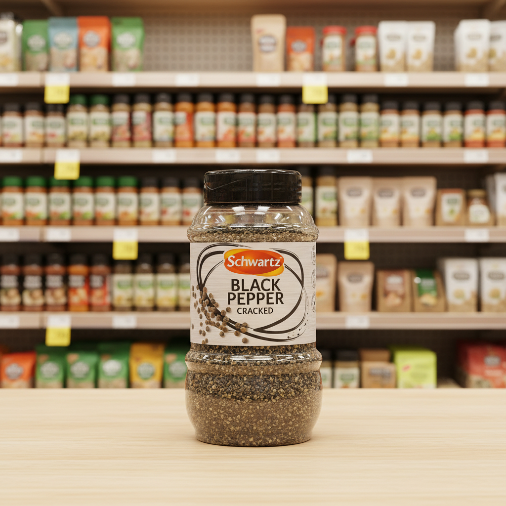Schwartz Cracked Black Pepper 380G
