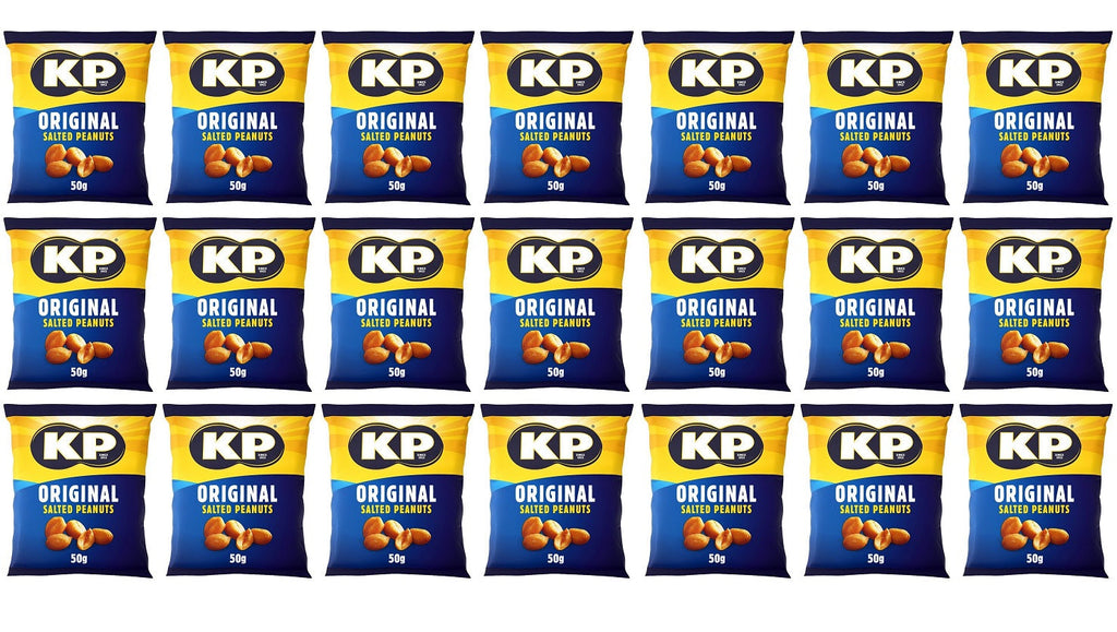 21 x Kp Original Salted Peanuts 50G