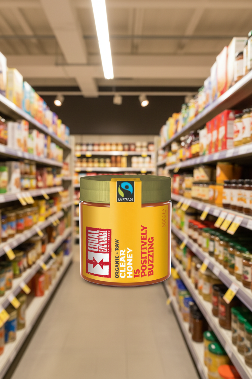 Equal Exchange Organic Raw Honey Clear - 500g