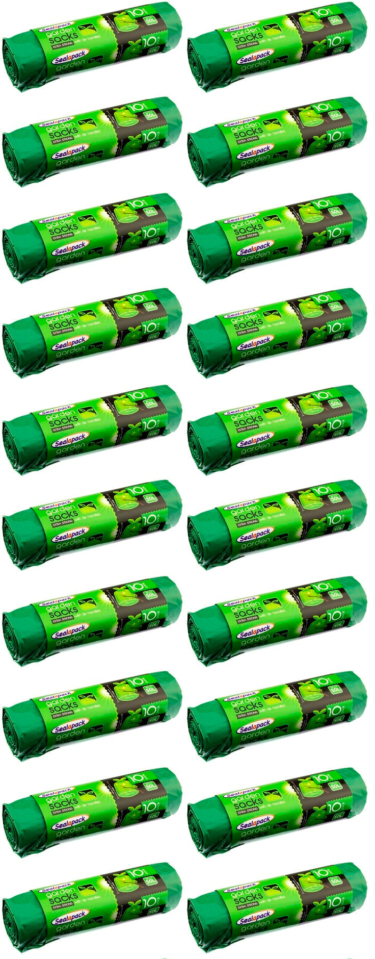 20 x Sealapack Garden Sacks 10 Pack