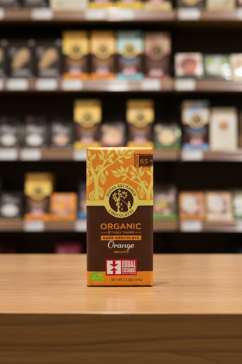 Equal Exchange Organic Dark Chocolate Orange 65% - 100g