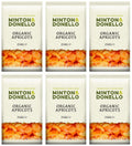 6 x Minton & Donello Organic Apricots - 250g