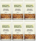 6 x Minton & Donello Organic Sultanas - 250g