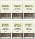 6 x Minton & Donello Org Chia Seeds - 250g