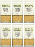 6 x Minton & Donello Organic Golden Linseed Flax - 500g