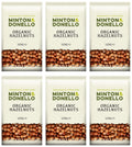 6 x Minton & Donello Organic Hazelnuts Whole - 125g