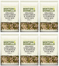 6 x Minton & Donello Organic Sunflower & Pumpkin Mix - 250g