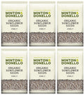 6 x Minton & Donello Organic Sunflower Seeds - 250g