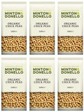 6 x Minton & Donello Organic Chickpeas - 500g
