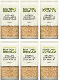 6 x Minton & Donello Organic Buckwheat Hulled Unroasted - 500g