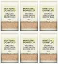 6 x Minton & Donello Organic Long Grain Brown Rice - 1000g