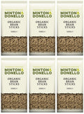6 x Minton & Donello Organic Bran Sticks - 500g