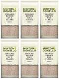 6 x Minton & Donello Organic Brown Rice Flakes - 500g