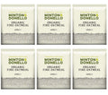 6 x Minton & Donello Organic Fine Oatmeal - 500g