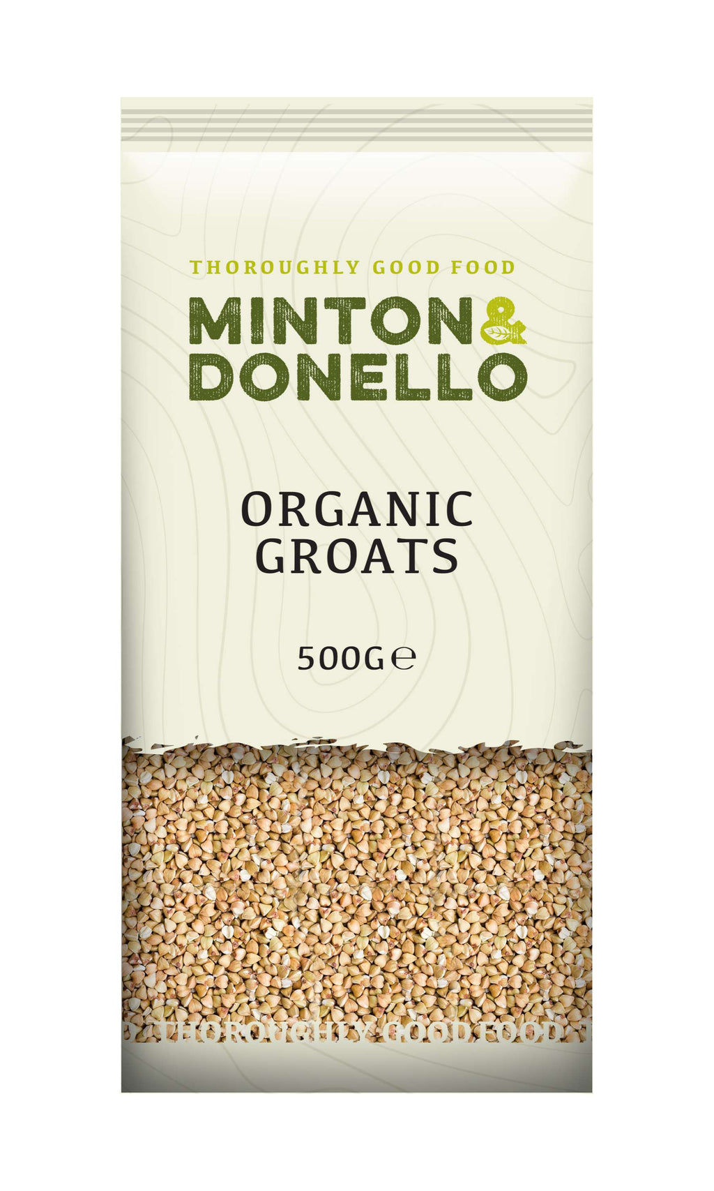 6 x Minton & Donello Organic Groats - 500g