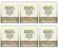 6 x Minton & Donello Organic Medium Oatmeal - 500g