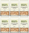 6 x Minton & Donello Crystalized Ginger Diced - 250g