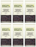 6 x Minton & Donello Currants Medium Provincial - 500g