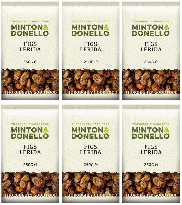 6 x Minton & Donello Figs - 250g