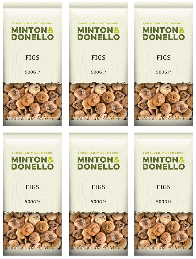 6 x Minton & Donello Figs - 500g