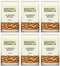 6 x Minton & Donello Almonds Whole - 250g