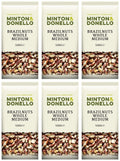 6 x Minton & Donello Brazilnuts Whole Medium - 500g