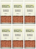 6 x Minton & Donello Redskin Peanuts - 500g