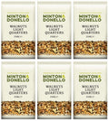 6 x Minton & Donello Walnuts Light Quarters - 250g