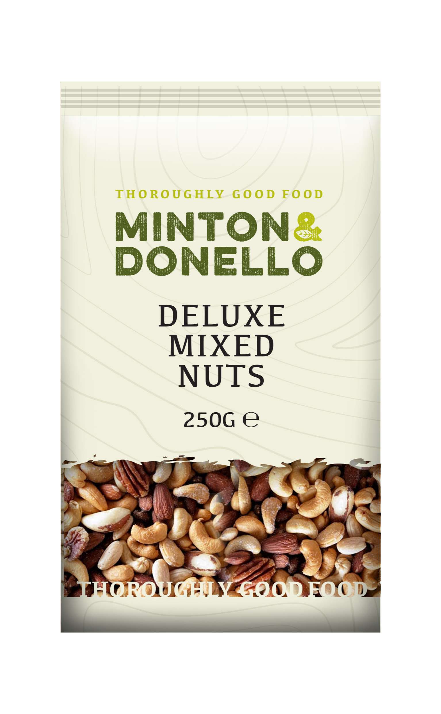 6 x Minton & Donello Deluxe Mixed Nuts - 250g