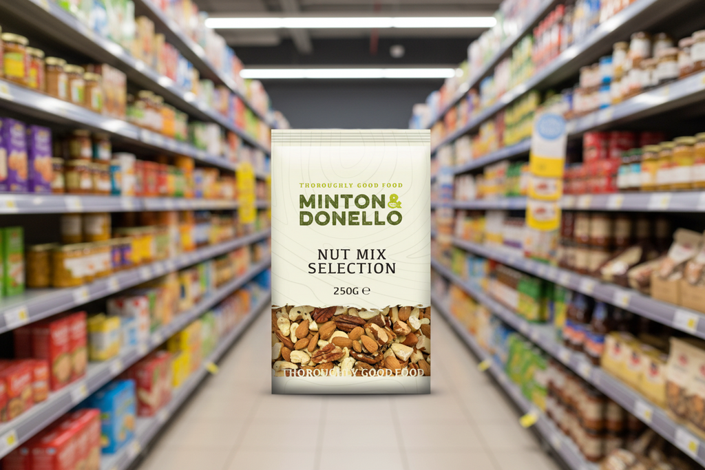 6 x Minton & Donello Nut Mix Selection - 250g