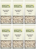 6 x Minton & Donello Blackeye Beans - 500g