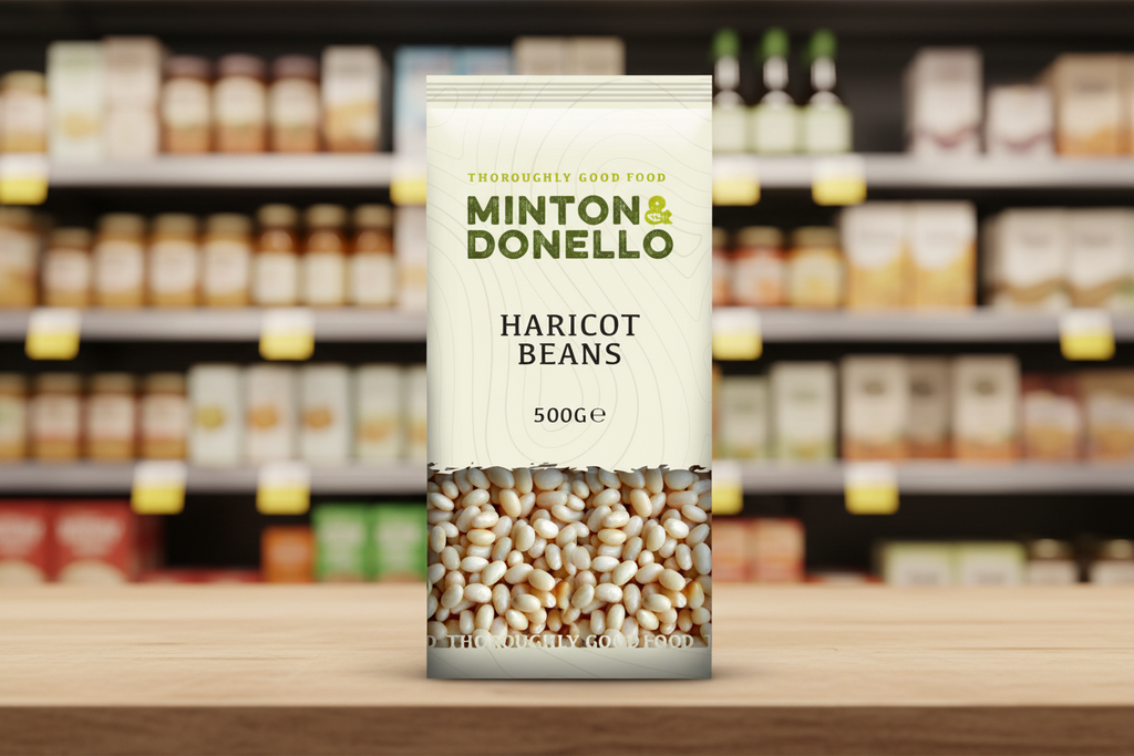 6 x Minton & Donello Haricot Beans - 500g